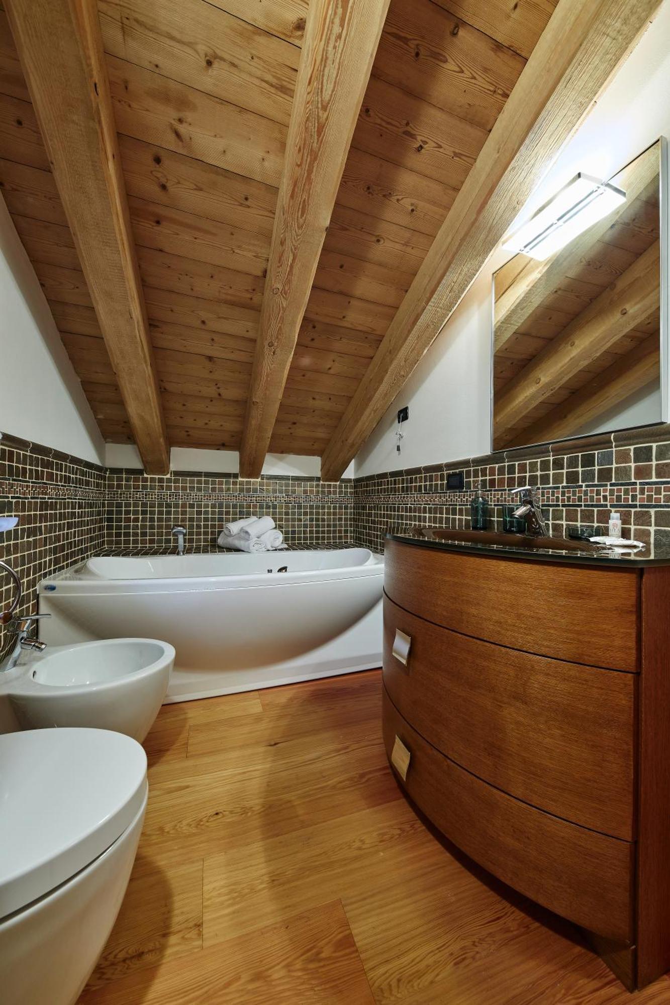 Agriturismo Botondoro San Nicolo di Comelico Pokoj fotografie